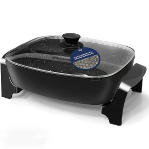 Elite Platinum 10 Qt. Jumbo Electric Skillet w/sy-Pour Spout
